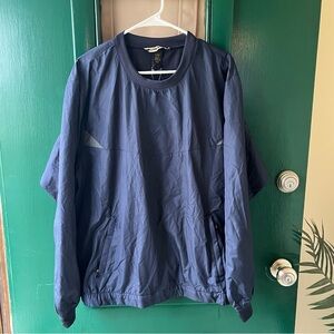 Men's Navy Windbreaker Jacket